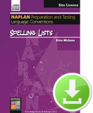 Spelling Lists (Downloadable File)