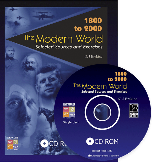 The Modern World 1800 to 2000 (CD-ROM) 9781741622263