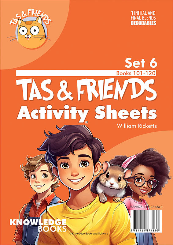 Tas and Friends Activity Sheets Set 6