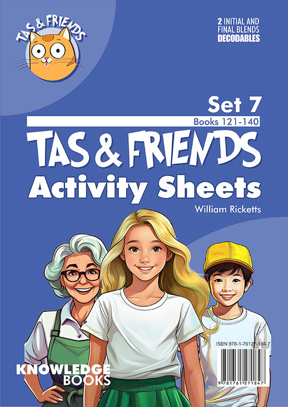 Tas and Friends Activity Sheets Set 7