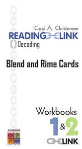 Decoding Blend & Rime Cards Workbooks 1-2 9781741620320