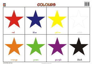 Colours Wallchart (Prep) 9781741621402