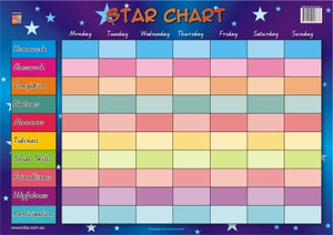 Star Chart - Commendations Wallchart (Grade 3) 9781875219049