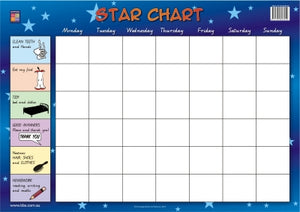 Star Chart Wallchart (Prep) 9781920696450