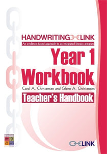 Handwriting LINK Year 1 Workbook Teacher Guide 9781921016059