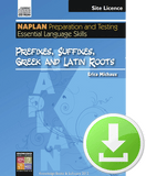 Prefixes, Suffixes, Greek and Latin Roots (Downloadable File)