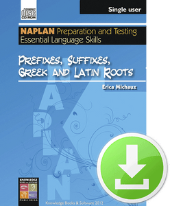 Prefixes, Suffixes, Greek and Latin Roots (Downloadable File)