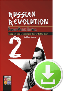 Support and Opposition Towards the Tsar (Downloadable File) H33e-H333e