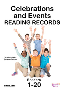 Celebrations and Events Set 1 Reading Records
