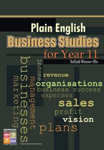 Plain English Business Studies for Year 11 9781741621358